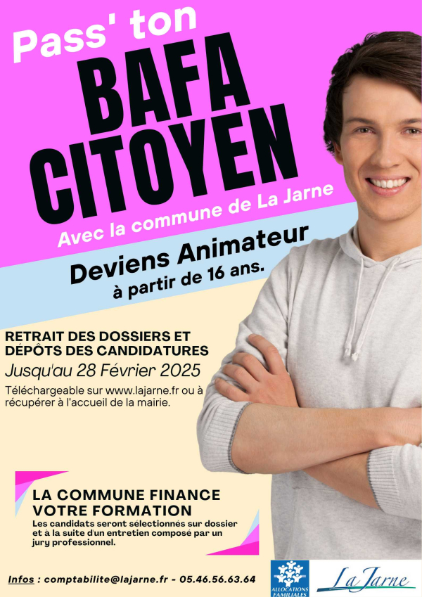 Candidatez au BAFA citoyen avant le 28 février 2025 